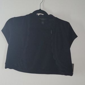 Black dress cover up